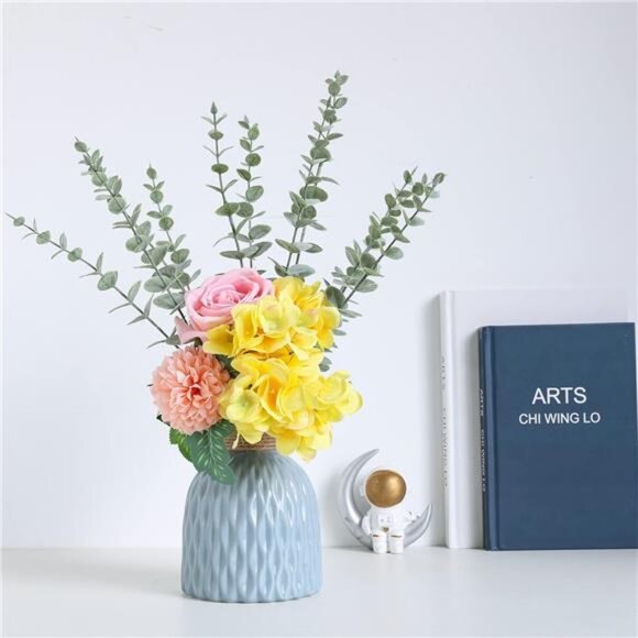 18pcs Eucalyptus Stems Artificial Eucalyptus Leaves Stems Artificial Fake - Picture 6 of 7